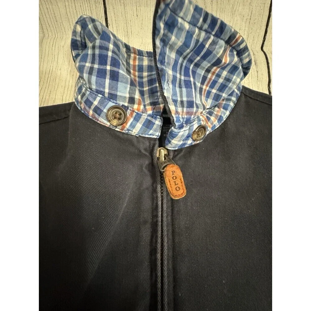 Boy’s/Kid’s Vintage Polo Ralph Lauren Full Zip Basic Jacket Size 8/10